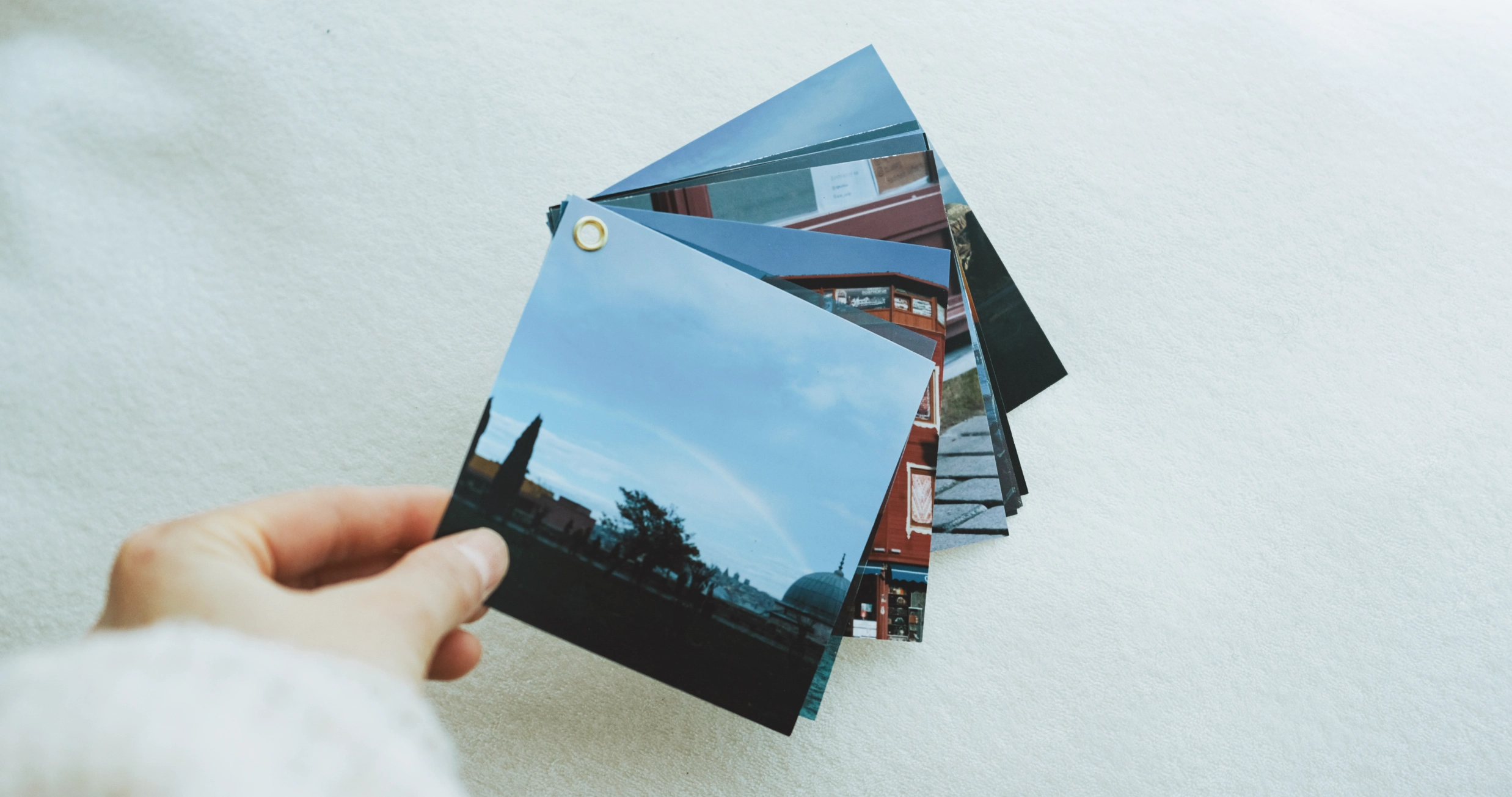 色見本風カード写真