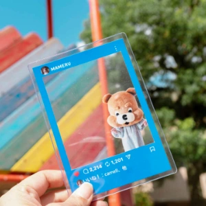 アクリル風カード