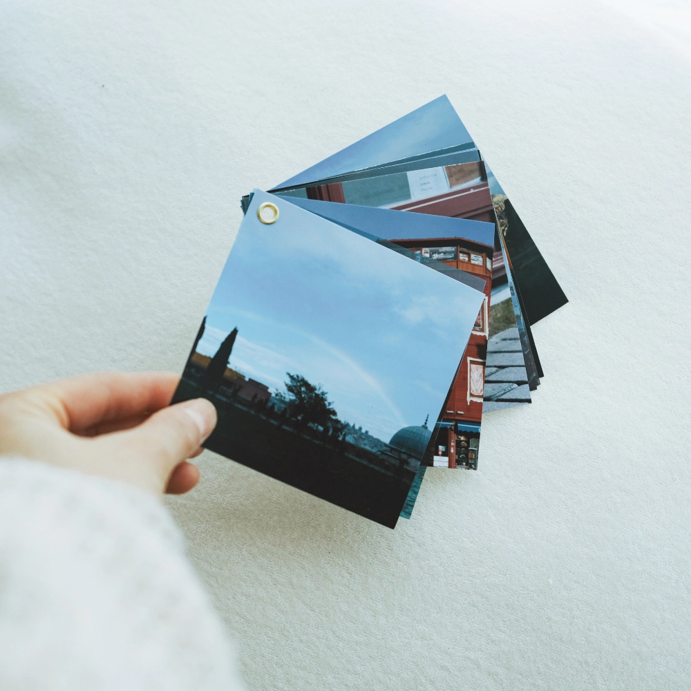 色見本風カード