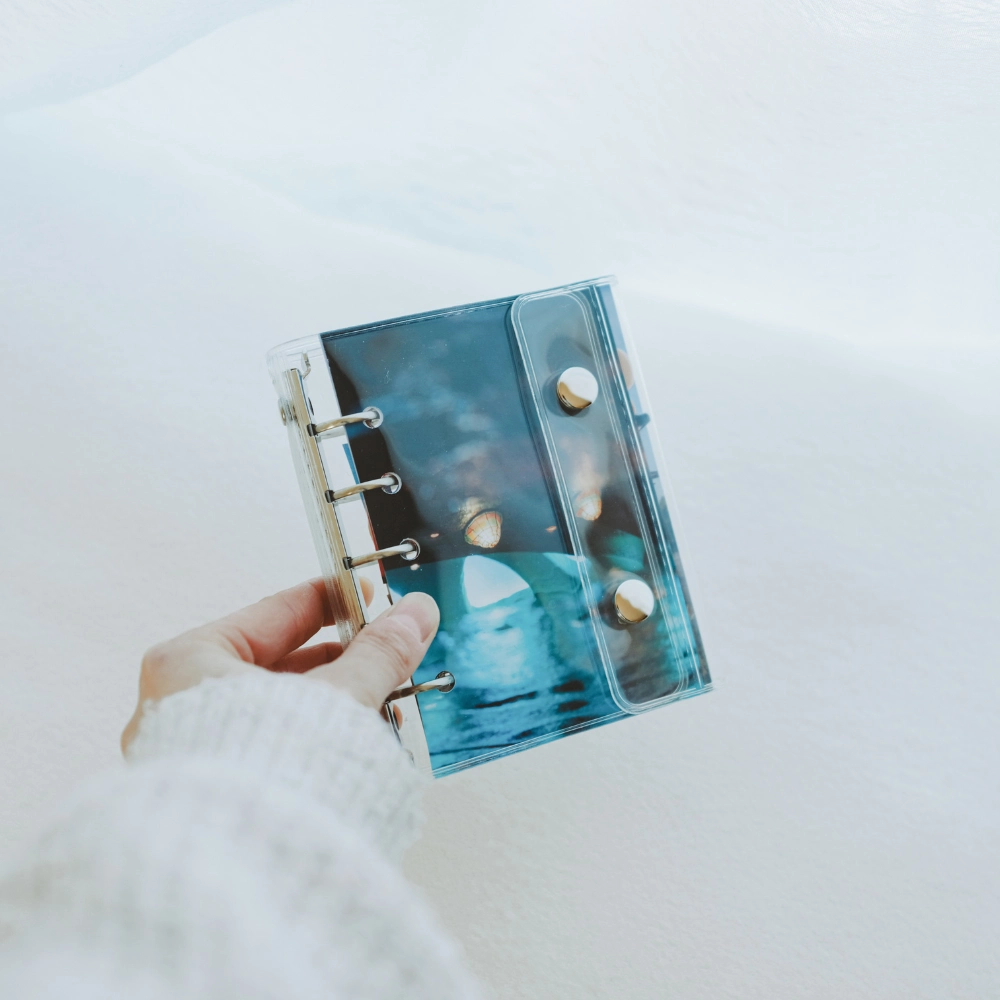 シール帳でフォトアルバム